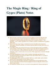 Aleeza Wasi _ The Magic Ring _ Ring of Gyges (Plato) Notes.pdf