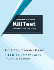Real HCIA-Cloud Service H13-811 Practice Test V8.02.pdf