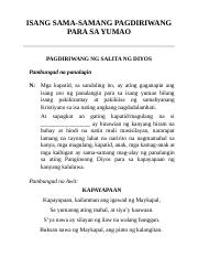 Dasal Para Sa Kaluluwa Ng Patay - sinagot panalangin