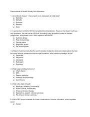 Determinants of Health Weekly Quiz Questions.pdf