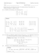 Quiz3A-Solutions