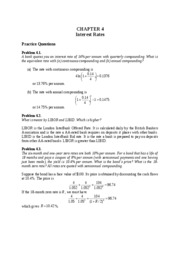 Chapter 4 solutions
