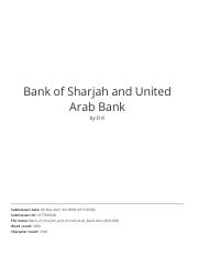Bank of Sharjah and United Arab Bank.pdf