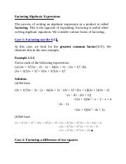 Factoring Algebraic Expressions.docx