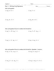 Day 1 - Solving Log Equations Assignment.pdf