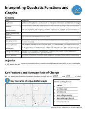 Guided Notes - Interpreting Quadratic Functions and Graphs.pdf