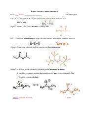 Answers_Organic Chemistry I 001_Quiz 1.pdf