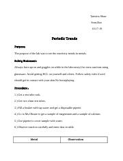 Tamiera_Shaw_-_Periodic_Trends_in_Reactivity_Lab_Report