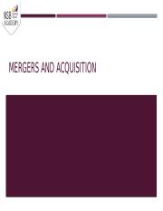 Mergers and Acquisition.pptx
