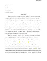 Copy of essay