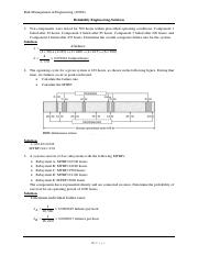 Reliability Engineering Tutorial - Solution.pdf