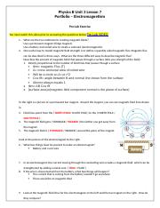 Physics B Unit 3 Lesson 7