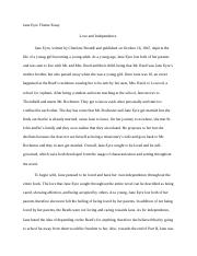 Jane Eyre Theme Essay.docx