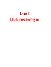 Lecture 11 Lifestyle Intervention Programs.pptx