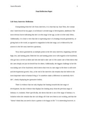 Reflection paper