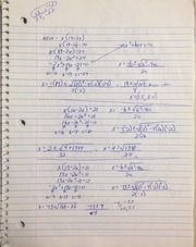 Area & Quadratic Formula