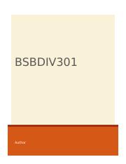 BSBDIV301 Set 5.docx
