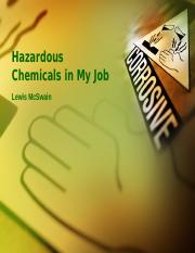 Hazardous Chemicals and My Job.pptx