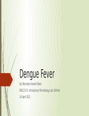 Dengue Fever Final.pptx