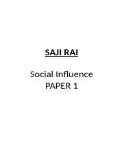 Social influence essays.docx