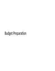 budget preparation.ppt