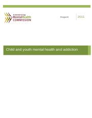 child and youth mental health and addiction.doc