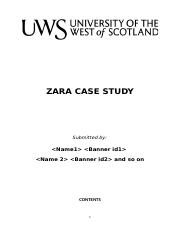 ZARA CASE STUDY.docx