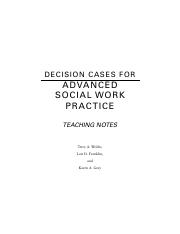 Teaching Notes for Decision Cases for Advanced Social Work Practice.pdf