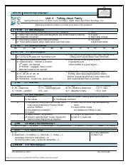 Naturally Signing Unit 4 Key Pdf Asls 101 American Sign Language I Unit 4 U2013 Talking About Family Signing Naturally Units 1 6 Smith Lentz And Course Hero