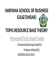 HARYANA SCHOOL OF BUSINESS GJU&T(HISAR) 51 53.pptx