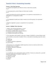 Tutorial 3 Part 2 Questions Examining Causality.docx