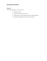 Advanced Accounting I Module II
