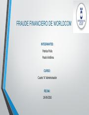 FRAUDE FINANCIERO DE WORLDCOM.pptx