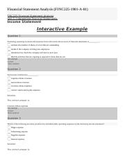FINC225 Unit 1- Interpreting Financial Statements.docx