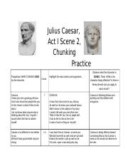 Julius Caesar, Act I Scene 2, Chunking Practice.docx