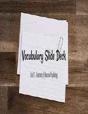 Clinical Psychology - Vocabulary Slide Deck.pdf