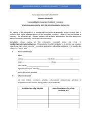 2021 Sunnyvale Chamber Scholarship Application.docx