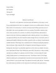 Rainer Harris High School Casual Racism Experience Response Paper.docx