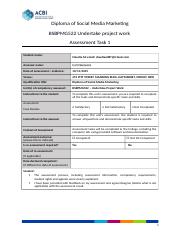 BSBPMG522 Assessment 1 18.0 -ClaudiaA #1.docx