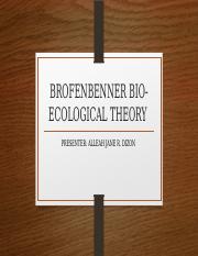 BROFENBENNER-BIO-ECOLOGICAL-THEORY.pptx