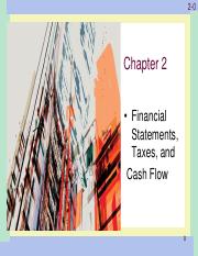 Ch2 Financial Statements, Taxes and Cash Flow.pdf