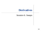 Derivatives09-10A - Swaps