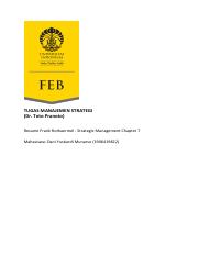 Resume Frank Rothaermel - Strategic Management Chapter 7 - Dani Yustiardi 1906419822.pdf