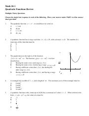 Quadratics Review.pdf