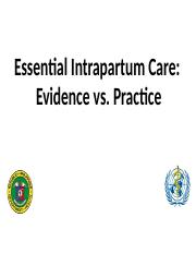 Essential-intrapartum-Care-Evidence-vs.-Practice.pptx