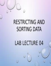 Lab lecture-4_Restricting-and-Sorting-Data.pptx