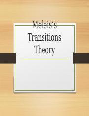 afaf meleis transition theory