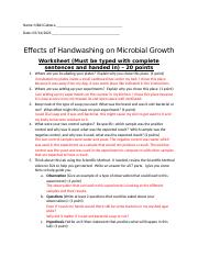 Effects of Handwashing on Microbial Growth Worksheet.docx