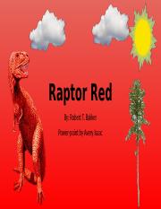 Raptor red.pptx