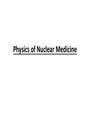 Physics of Nuclear Medicine.pdf